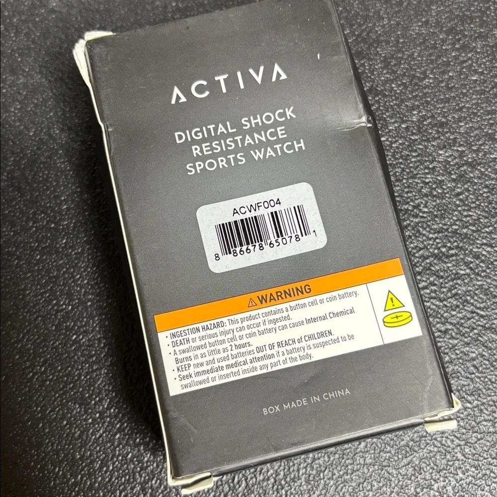 NWT Activa Spectra X Invicta Digital Unisex Watch - 44.5mm, Yellow, White